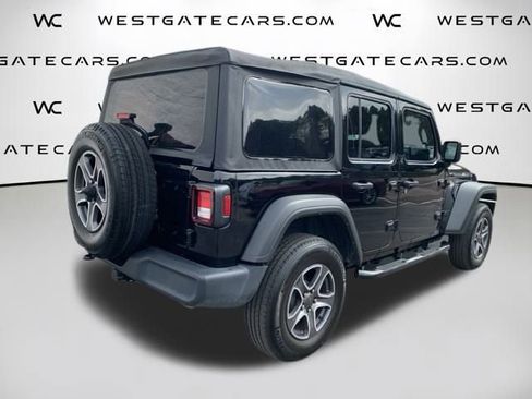 Used 2021 Jeep Wrangler Unlimited Sport image 10