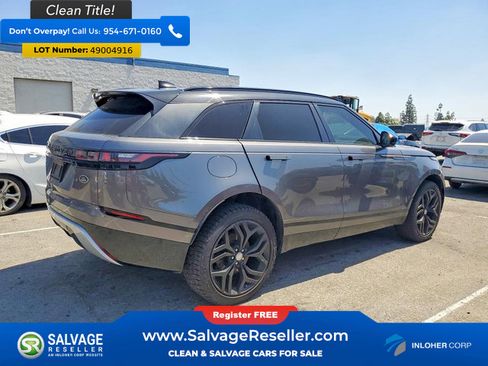 Used 2018 Land Rover Range Rover Velar R-Dynamic SE AWD/4WD image 4