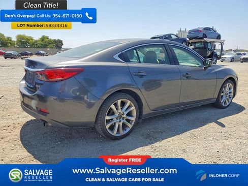 Used 2014 MAZDA MAZDA6 Touring w/ Touring Technology Package FWD image 4