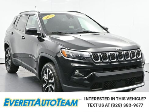 Used 2023 Jeep Compass Limited w/ Sun and Sound Group AWD/4WD image 1