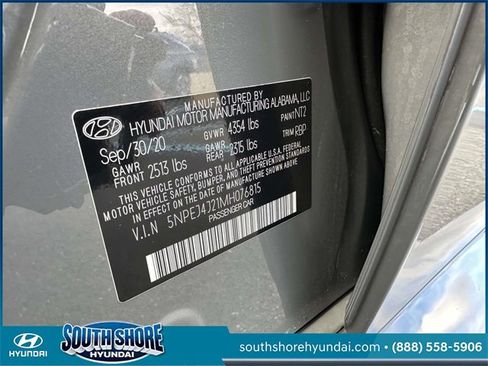 Used 2021 Hyundai Sonata SEL Plus image 19