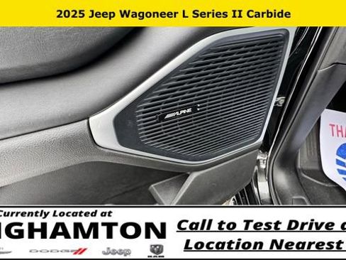 New 2025 Jeep Wagoneer L Series II w/ HD Trailer Tow Package w/25F image 30
