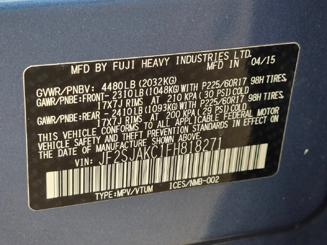Used 2015 Subaru Forester 2.5i Limited AWD/4WD image 37