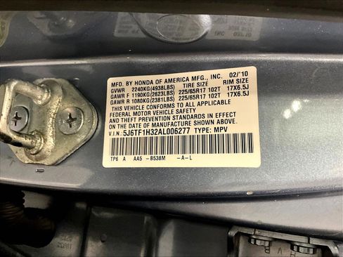 Used 2010 Honda Crosstour EX image 19