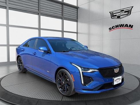 Used 2022 Cadillac CT4 V w/ Technology Package AWD/4WD image 2