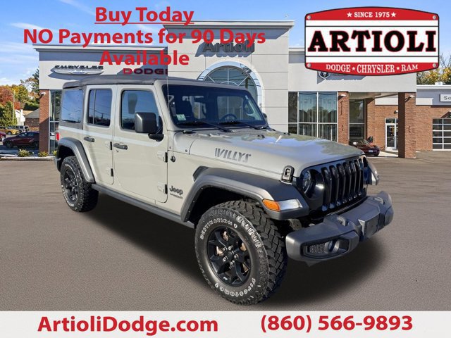 Certified 2022 Jeep Wrangler Unlimited Sport AWD/4WD image 1