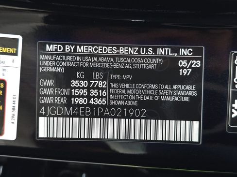 Used 2023 Mercedes-Benz EQS 580 4MATIC SUV image 82