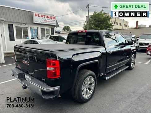 Used 2015 GMC Sierra 1500 SLT w/ SLT Crew Cab Value Package AWD/4WD image 4