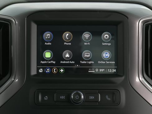 Used 2025 Chevrolet Silverado 1500 Custom Trail Boss w/ Turbomax Blackout Package AWD/4WD image 15