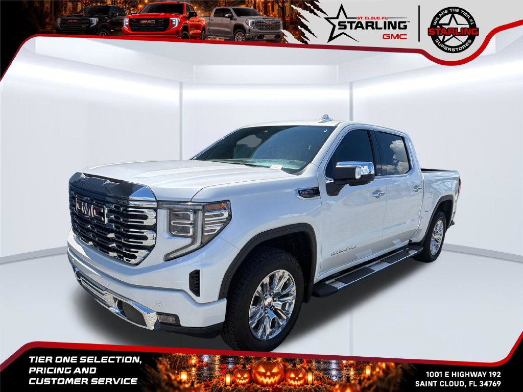 Used 2025 GMC Sierra 1500 Denali w/ LPO, Utility Wall Package AWD/4WD 360° Tour
