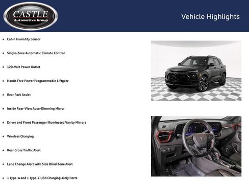 Used 2025 Chevrolet TrailBlazer RS w/ Convenience Package AWD/4WD image 8