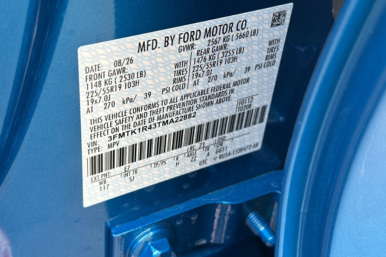New 2026 Ford Mustang Mach-E Select RWD image 28