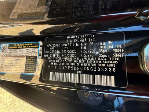 Used 2022 Kia Telluride SX w/ SX Prestige Package AWD/4WD image 46