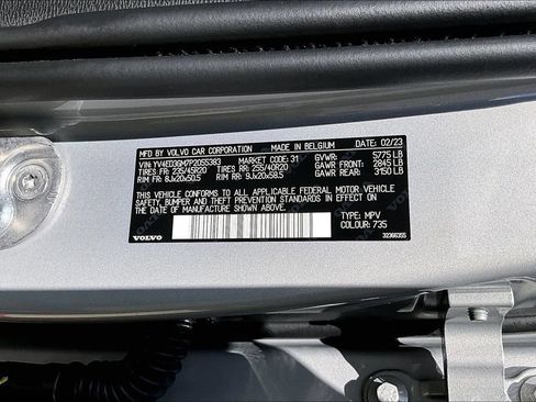 Certified 2023 Volvo C40 P8 Recharge Ultimate w/ Protection Package Premier AWD/4WD image 44