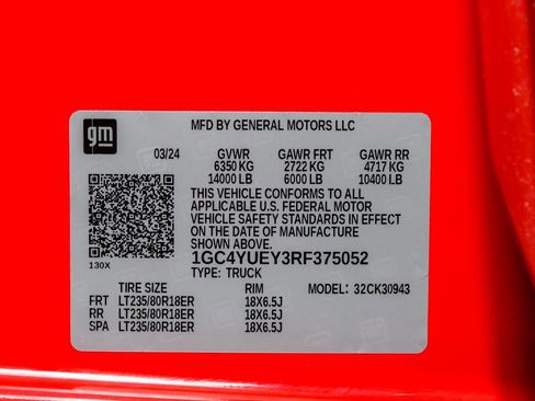 Used 2024 Chevrolet Silverado 3500 LTZ w/ LTZ Plus Package image 63