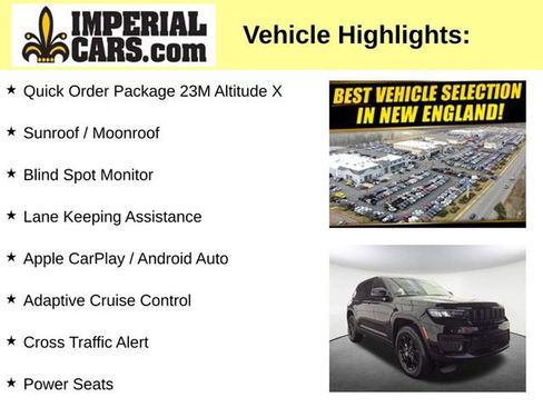 Used 2025 Jeep Grand Cherokee Altitude AWD/4WD image 3