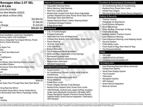 Used 2024 Volkswagen Atlas SEL Premium R-Line image 7