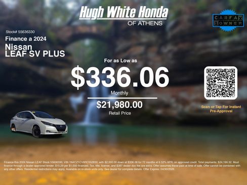 Used 2024 Nissan Leaf SV Plus image 3