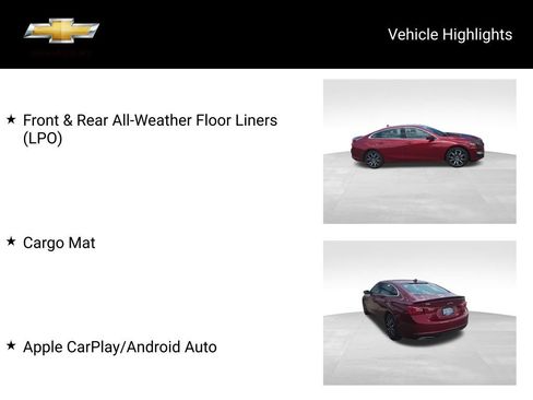 Used 2023 Chevrolet Malibu RS w/ LPO, Floor Liner Package FWD image 19