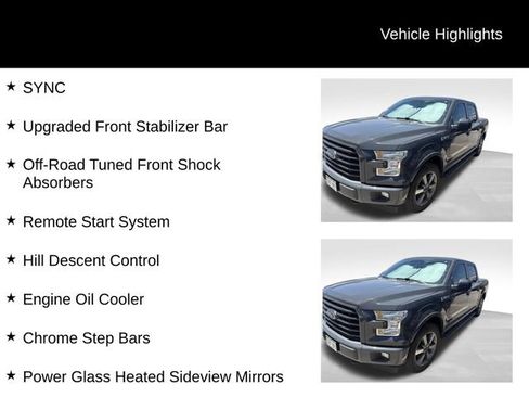 Used 2017 Ford F150 XLT w/ Equipment Group 302A Luxury AWD/4WD image 8