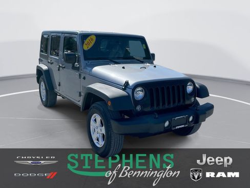 Used 2016 Jeep Wrangler Unlimited Sport w/ Quick Order Package 23S image 1