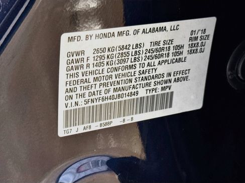Used 2018 Honda Pilot EX image 31