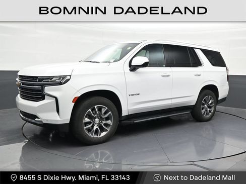Used 2024 Chevrolet Tahoe LT w/ Max Trailering Package RWD image 1
