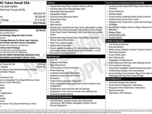 Used 2016 GMC Yukon Denali w/ Open Road Package image 38