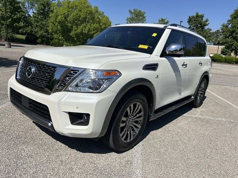 Used 2018 Nissan Armada Platinum w/ Captain Seat Package RWD image 3