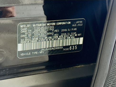 Used 2022 Mitsubishi Outlander SEL Black Edition image 40