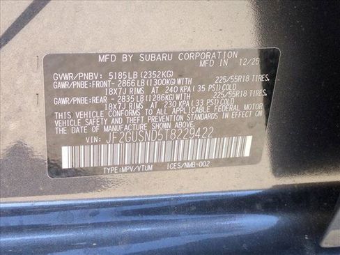 New 2026 Subaru Crosstrek 2.5i Limited image 18