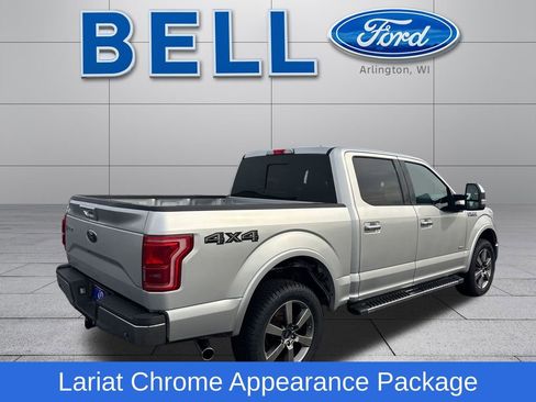Used 2015 Ford F150 Lariat AWD/4WD image 3