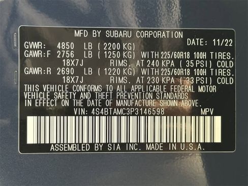 Used 2023 Subaru Outback Limited image 22