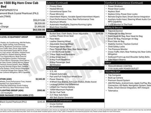 Used 2023 RAM 1500 Big Horn AWD/4WD image 10