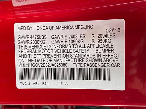 Used 2018 Honda Accord Sport image 32