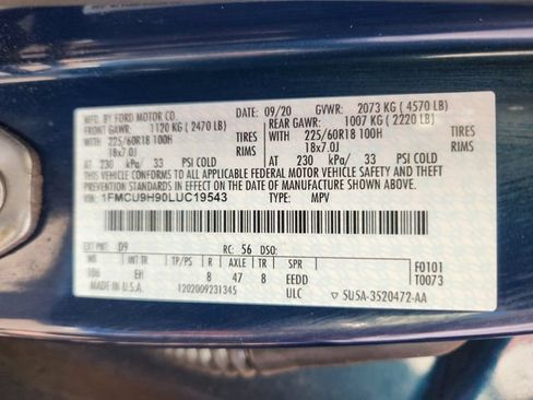Used 2020 Ford Escape SEL AWD/4WD image 27