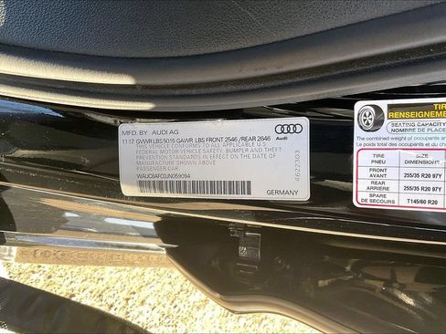 Used 2018 Audi A6 2.0T Premium w/ 20" Black Optic Wheel Package FWD image 17