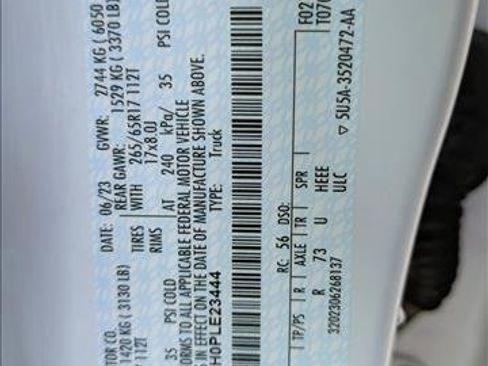 Certified 2023 Ford Ranger Lariat w/ Equipment Group 501A High AWD/4WD image 23