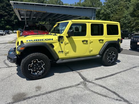 Certified 2023 Jeep Wrangler Unlimited Rubicon 4xe w/ Cold Weather Group AWD/4WD image 1