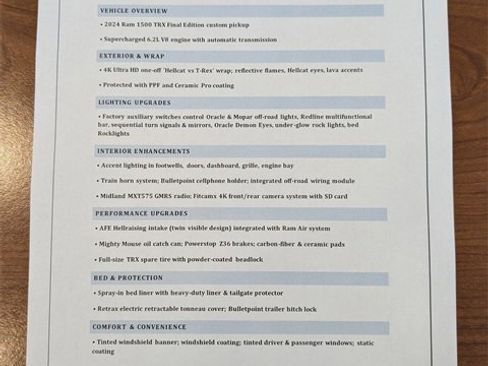 Used 2024 RAM 1500 TRX image 19