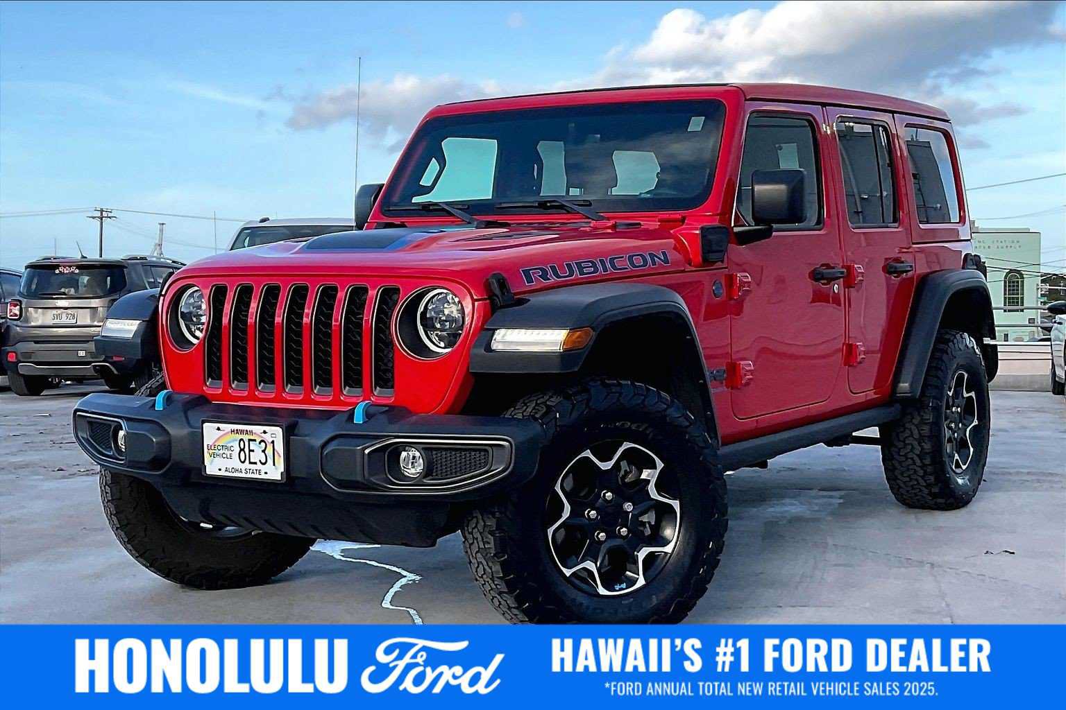 Used 2023 Jeep Wrangler Unlimited Rubicon 4xe AWD/4WD image 1