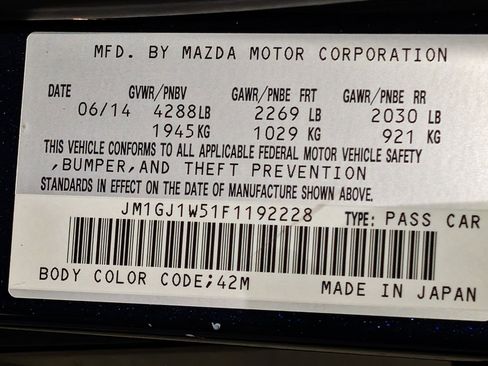 Used 2015 MAZDA MAZDA6 Grand Touring w/ GT Technology Package image 52