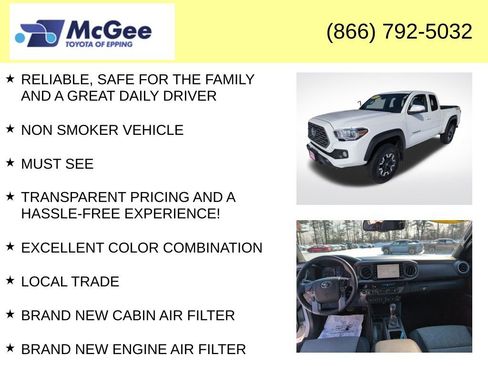 Used 2021 Toyota Tacoma TRD Off-Road w/ Technology Package image 4