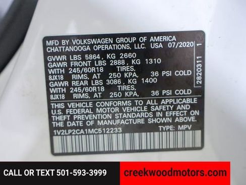 Used 2021 Volkswagen Atlas SE image 33