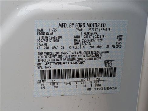 New 2026 Ford Maverick XL image 25