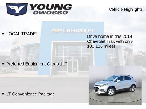 Used 2019 Chevrolet Trax LT w/ LT Convenience Package image 7