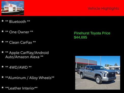 Used 2024 Toyota Tundra SR5 w/ SR5 Premium Package image 7