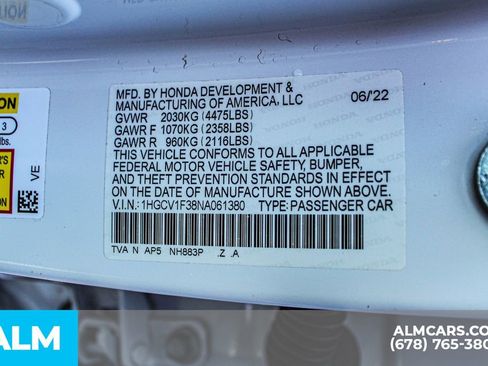 Used 2022 Honda Accord Sport image 39