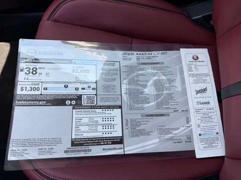 New 2026 MAZDA CX-50 AWD 2.5 Hybrid w/ Cargo Package image 35