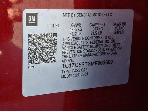 Used 2021 Chevrolet Malibu RS FWD image 26
